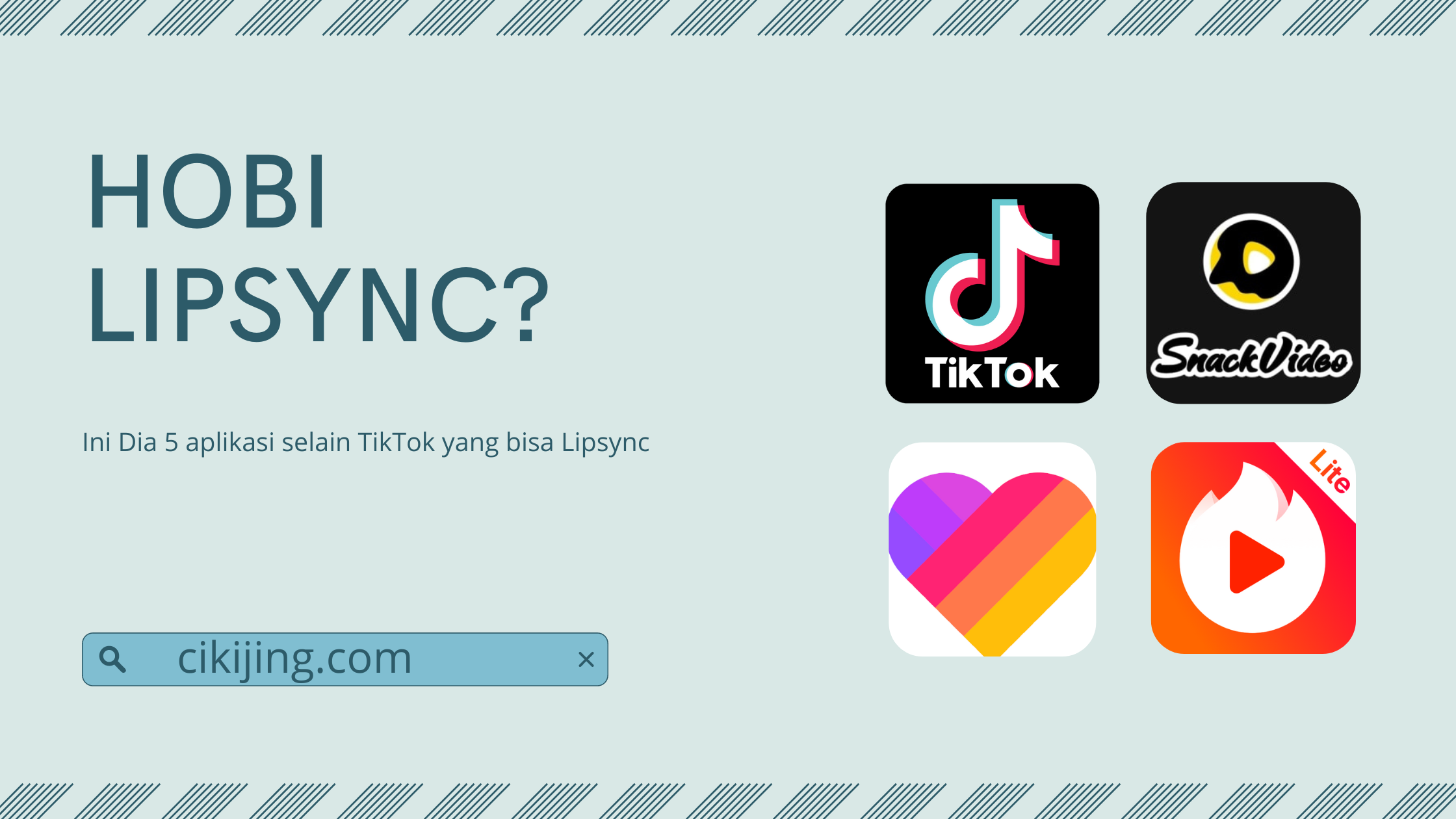 Ini Dia 5 aplikasi selain TikTok yang bisa Lipsync